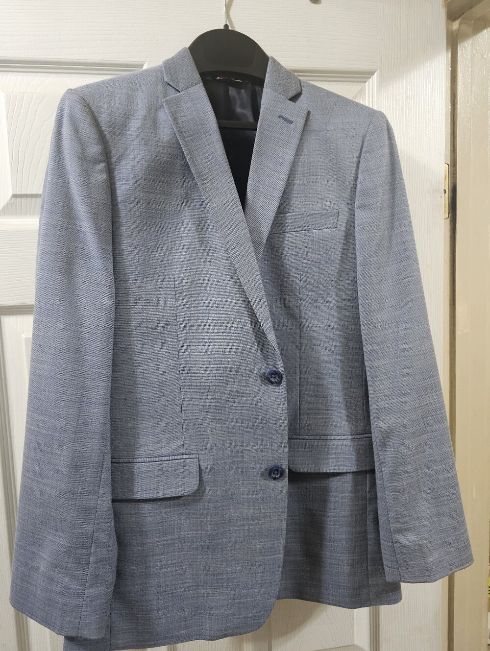 Tommy Hilfiger Light Blue Boys' Two-Button Blazer